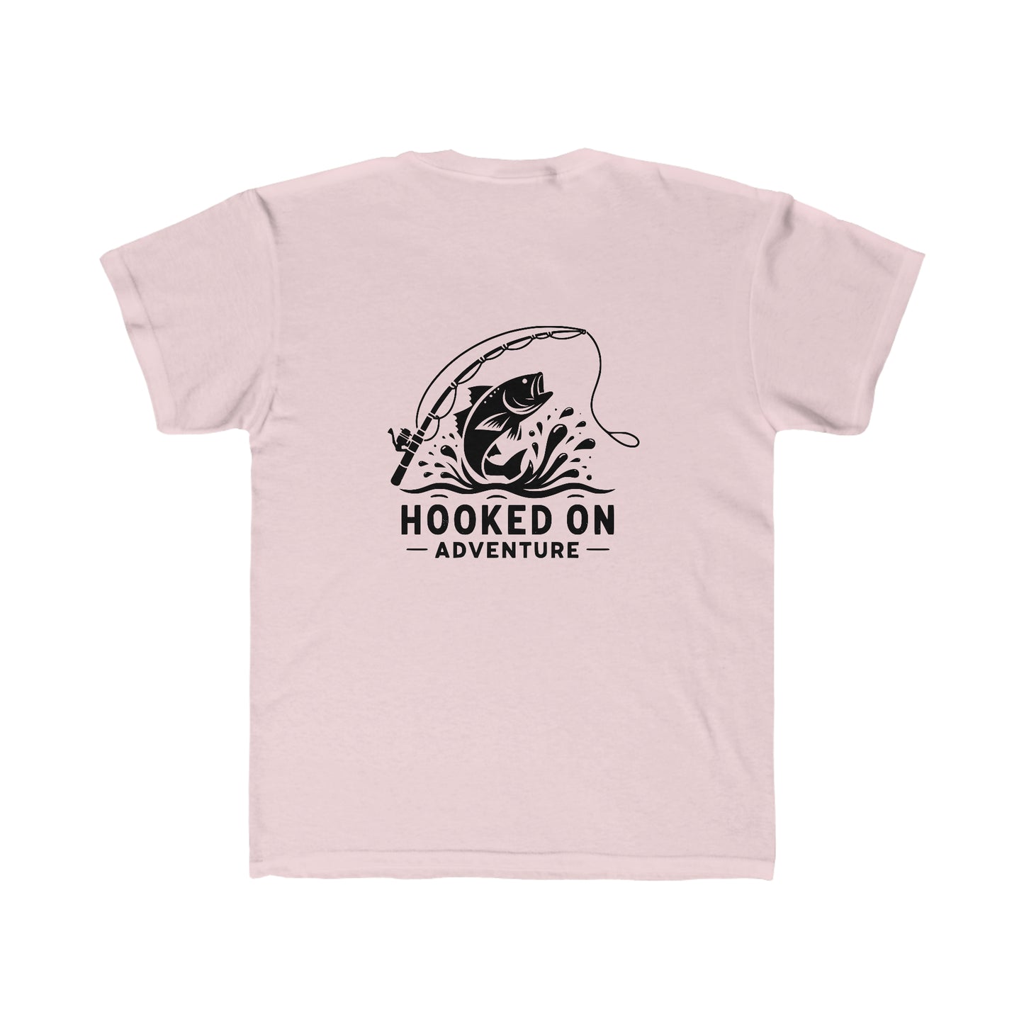 Regular Fit Hooked on Fishing Tee