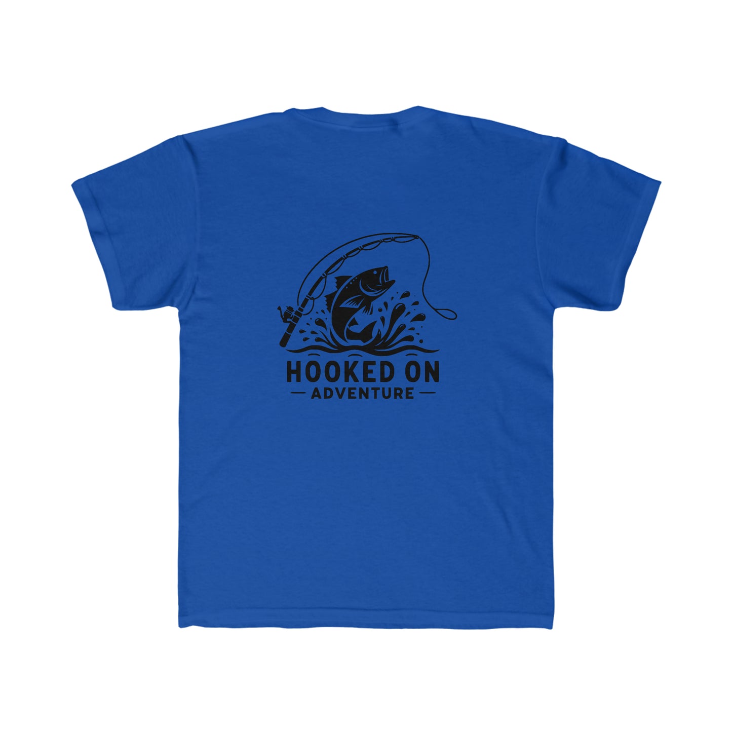 Regular Fit Hooked on Fishing Tee