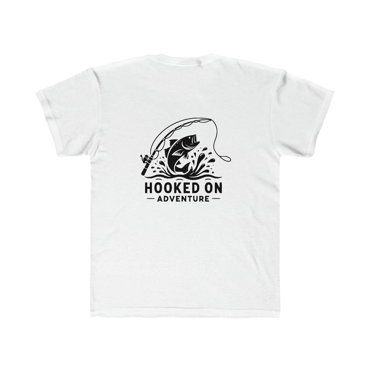 Regular Fit Hooked on Fishing Tee