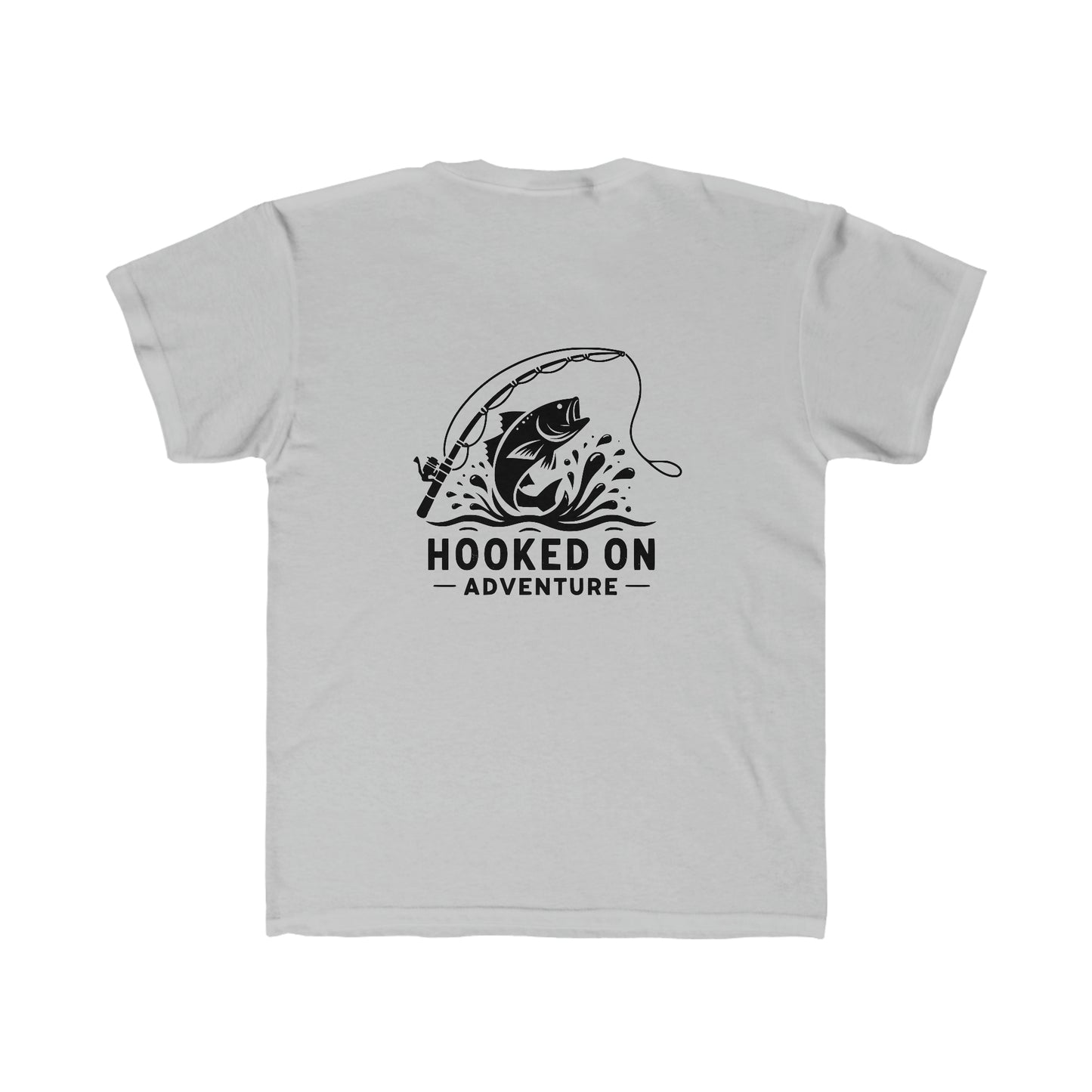 Regular Fit Hooked on Fishing Tee